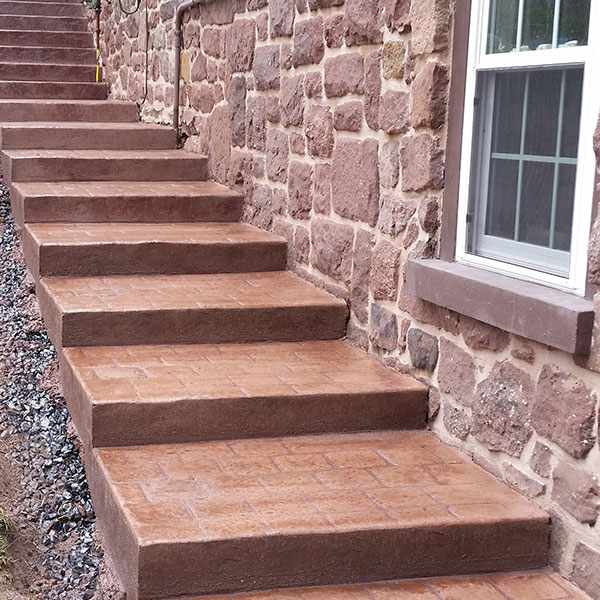 concrete stairs